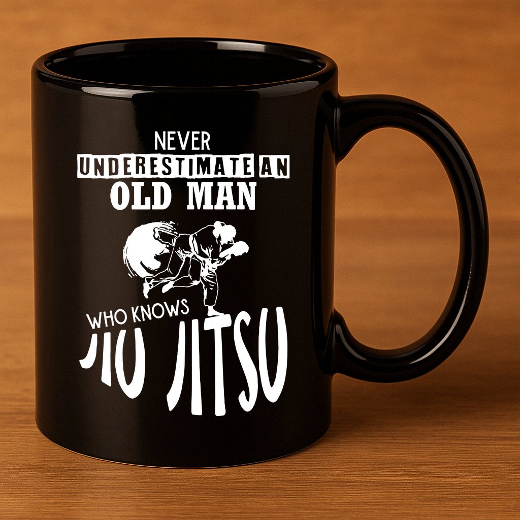 Jiu Jitsu 11oz C Handle Ceramic Mug
