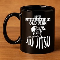 Jiu Jitsu 11oz C Handle Ceramic Mug