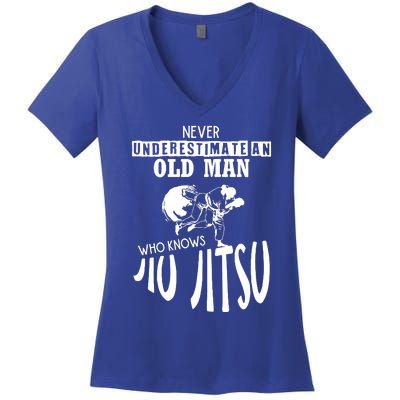 Jiu Jitsu Women's V-Neck T-Shirt