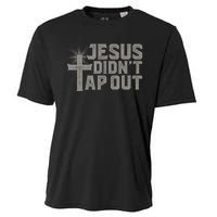 Jiu Jitsu Jesus Faith Christian Jesus Didn't Tap Out Cooling Performance Crew T-Shirt