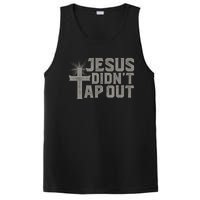 Jiu Jitsu Jesus Faith Christian Jesus Didn't Tap Out PosiCharge Competitor Tank