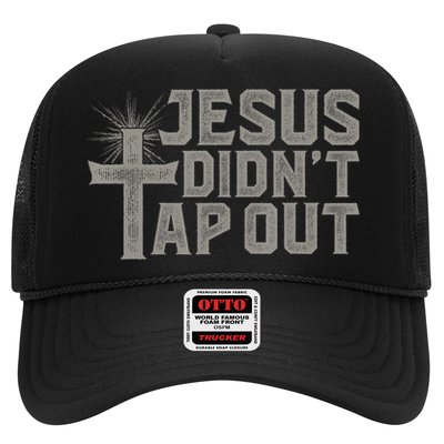 Jiu Jitsu Jesus Faith Christian Jesus Didn't Tap Out Trucker Hat