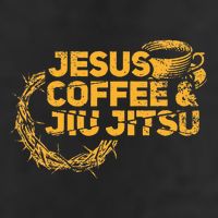 Jesus Jiu Jitsu & Coffee For Christian Martial Arts Fan Adult Drive Performance Visor