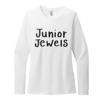 Junior Jewels Womens CVC Long Sleeve Shirt