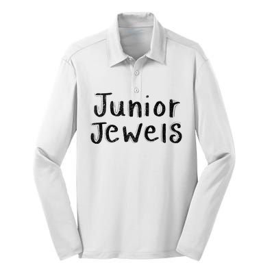 Junior Jewels Silk Touch Performance Long Sleeve Polo