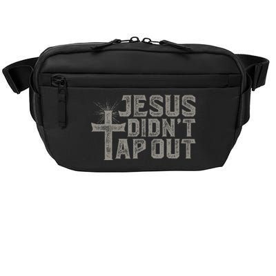 Jiu Jitsu Jesus Faith Christian Jesus DidnT Tap Out Crossbody Pack