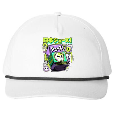 Japanese Juice Snapback Five-Panel Rope Hat