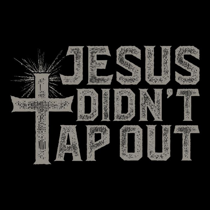 Jiu Jitsu Jesus Faith Christian Jesus DidnT Tap Out Tall T-Shirt