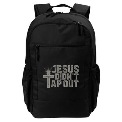 Jiu Jitsu Jesus Faith Christian Jesus DidnT Tap Out Backpack