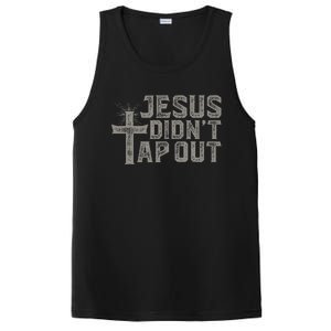 Jiu Jitsu Jesus Faith Christian Jesus DidnT Tap Out PosiCharge Competitor Tank