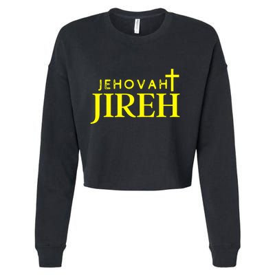 Jehovah Jireh Cropped Pullover Crew