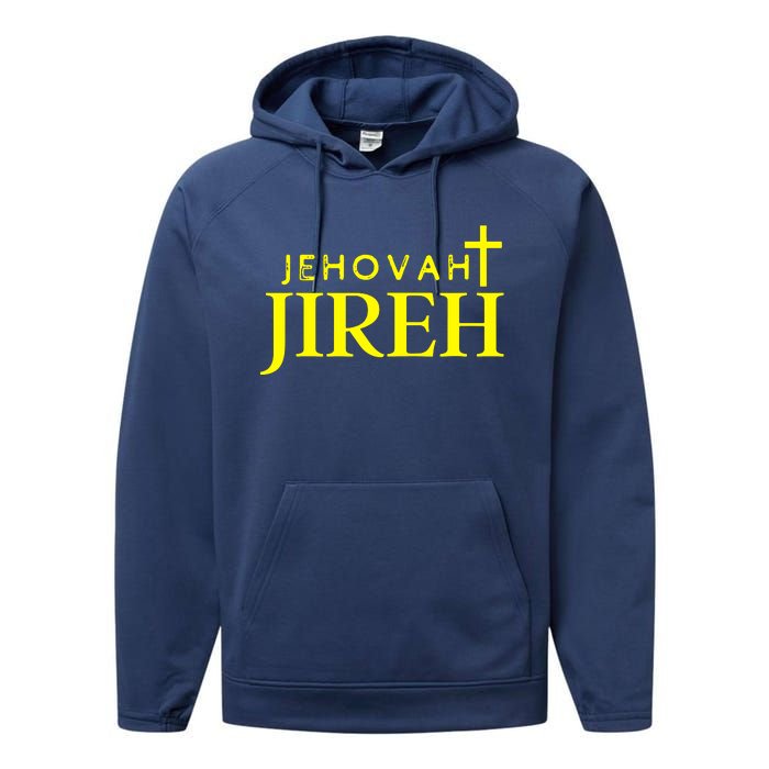 Jehovah Jireh Performance Fleece Hoodie