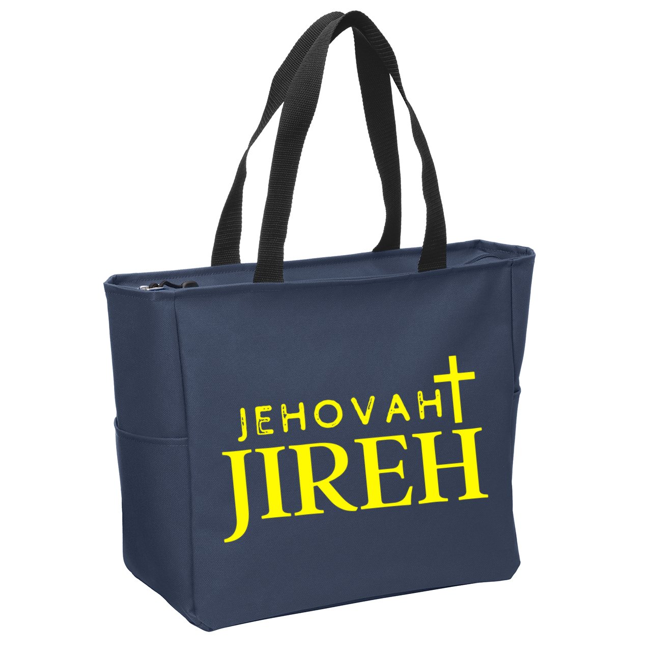 Jehovah Jireh Zip Tote Bag