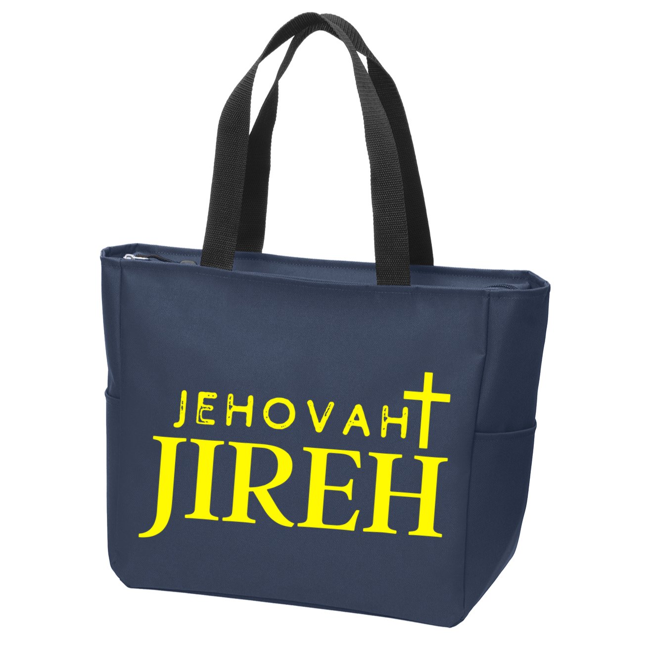 Jehovah Jireh Zip Tote Bag