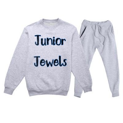 Junior Jewels Premium Crewneck Sweatsuit Set