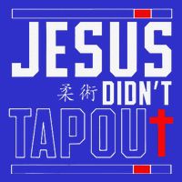 Jiu Jitsu Jesus Faith Christian Jesus DidnT Tap Out 16 in Basic Backpack