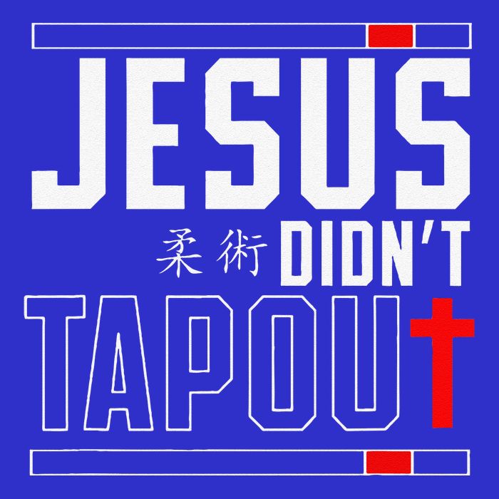 Jiu Jitsu Jesus Faith Christian Jesus DidnT Tap Out 16 in Basic Backpack
