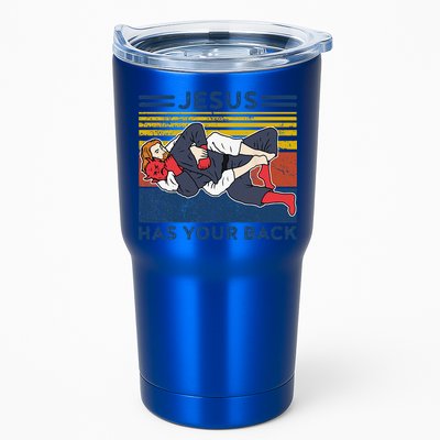 Jiu Jitsu Jesus Has Your Back BJJ MMA Jujitsu Tumbler