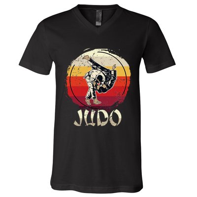 Judoka Judo V-Neck T-Shirt