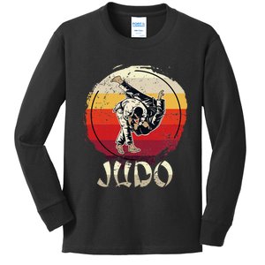 Judoka Judo Kids Long Sleeve Shirt