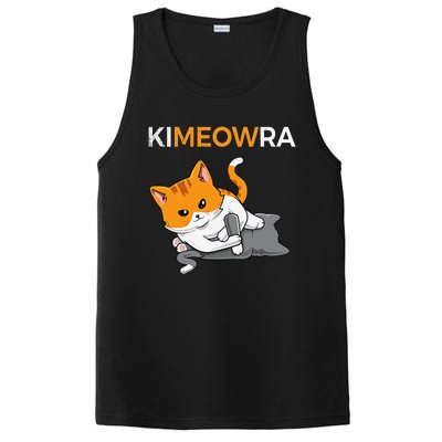 Jiu Jitsu Kimura & Cute Kawaii Cat Funny BJJ PosiCharge Competitor Tank