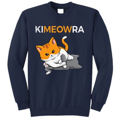 Jiu Jitsu Kimura & Cute Kawaii Cat Funny BJJ Tall Sweatshirt