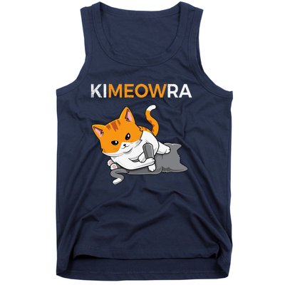 Jiu Jitsu Kimura & Cute Kawaii Cat Funny BJJ Tank Top