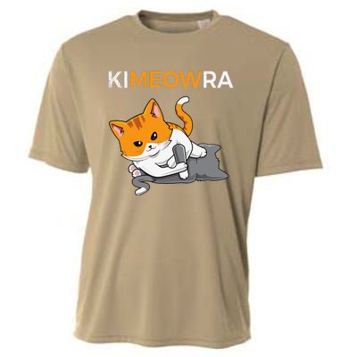 Jiu Jitsu Kimura & Cute Kawaii Cat Funny BJJ Cooling Performance Crew T-Shirt