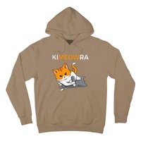 Jiu Jitsu Kimura & Cute Kawaii Cat Funny BJJ Hoodie