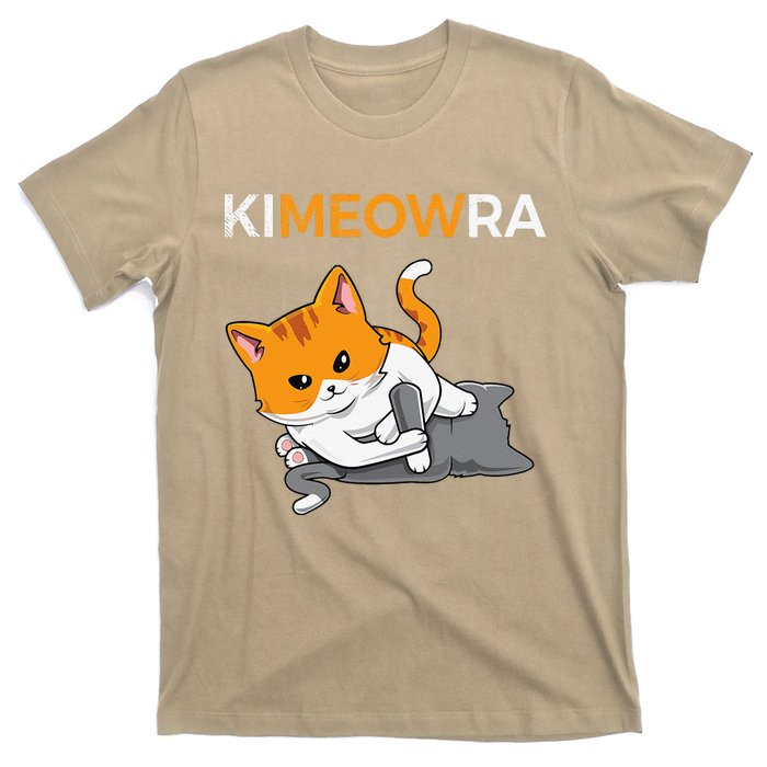 Jiu Jitsu Kimura & Cute Kawaii Cat Funny BJJ T-Shirt