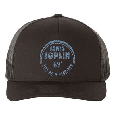 Janis Joplin Live At Winterland 1969 Yupoong Adult 5-Panel Trucker Hat