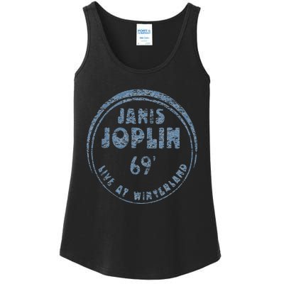 Janis Joplin Live At Winterland 1969 Ladies Essential Tank