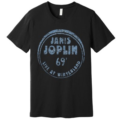 Janis Joplin Live At Winterland 1969 Premium T-Shirt