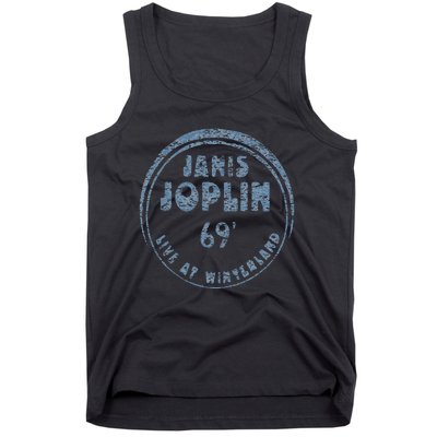 Janis Joplin Live At Winterland 1969 Tank Top