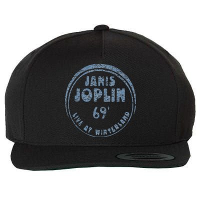 Janis Joplin Live At Winterland 1969 Wool Snapback Cap