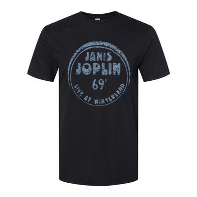 Janis Joplin Live At Winterland 1969 Softstyle CVC T-Shirt