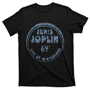 J.Anis Joplin Live At Winterland 1969 T-Shirt