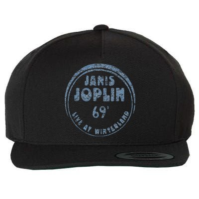 J.Anis Joplin Live At Winterland 1969 Wool Snapback Cap