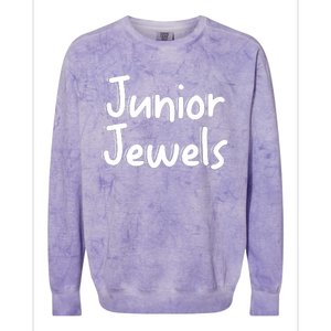 Junior Jewels Logo Colorblast Crewneck Sweatshirt