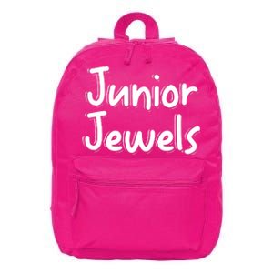 Junior Jewels Logo 16 in Basic Backpack