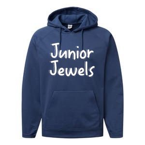 Junior Jewels Logo Performance Fleece Hoodie