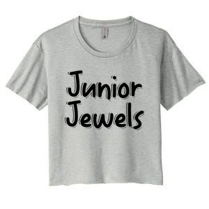 Junior Jewels Logo Women's Crop Top Tee