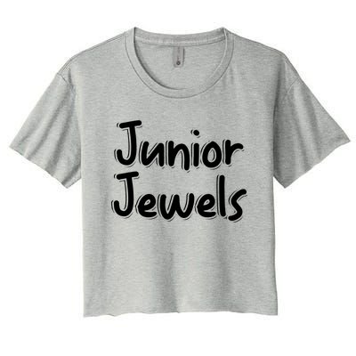 Junior Jewels Logo Women's Crop Top Tee