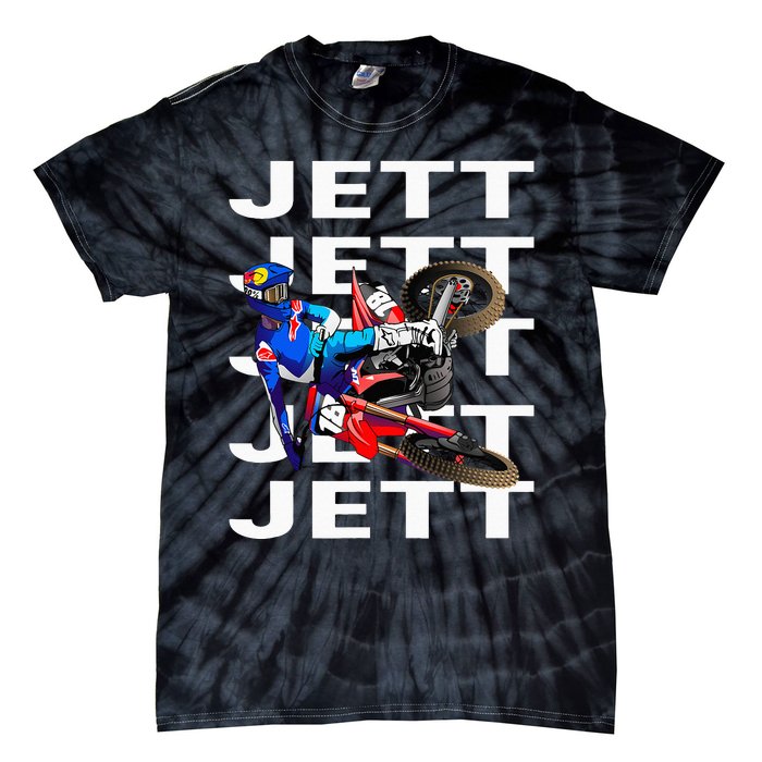 JL18 Jett Motocross Lawrence Supercross Tie-Dye T-Shirt