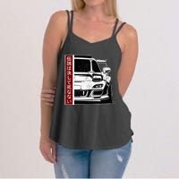 Jdm Japan Motorsport Tuning Car Legend 90s Women's Strappy Tank