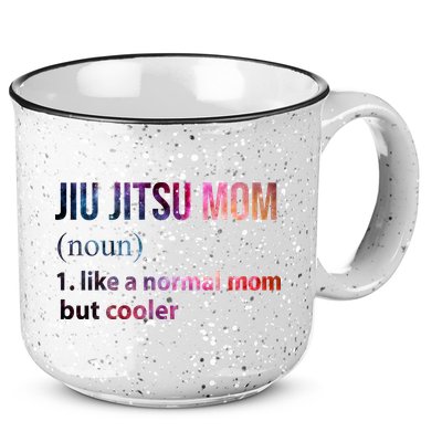 Jiu Jitsu Mom Like A Normal Mom But Cooler 15oz Campfire Ceramic Mug
