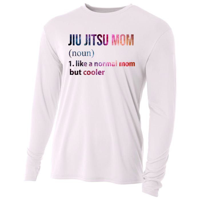 Jiu Jitsu Mom Like A Normal Mom But Cooler Cooling Performance Long Sleeve Crew