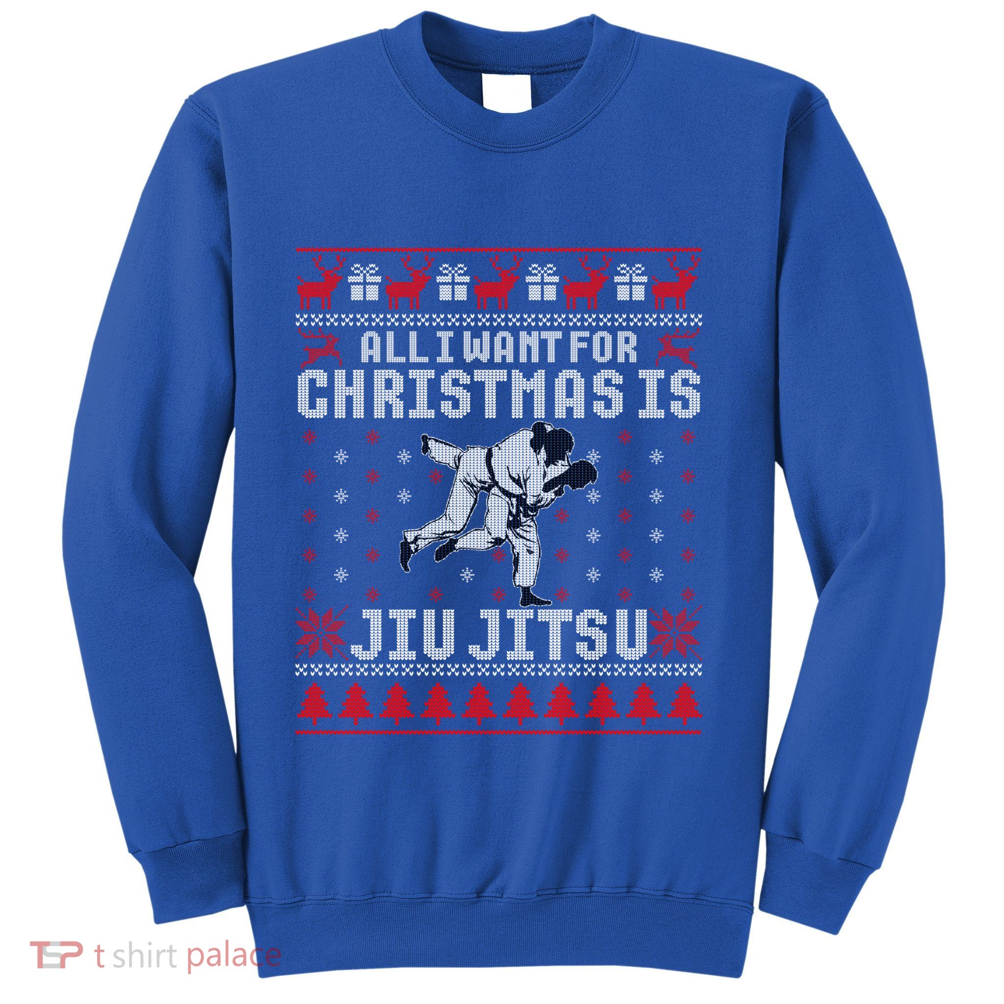 Jiu Jitsu Mma Bjj Funny Christmas Ugly Xmas Sweater Gift Sweatshirt