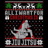 Jiu Jitsu Mma Bjj Ugly Christmas Xmas Gift Sweater Gift Cooling Performance Crew T-Shirt