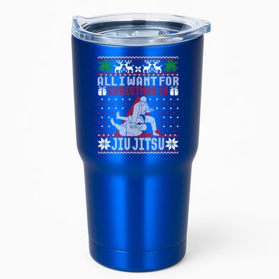 Jiu Jitsu Mma Bjj Ugly Christmas Xmas Gift Sweater Gift Tumbler